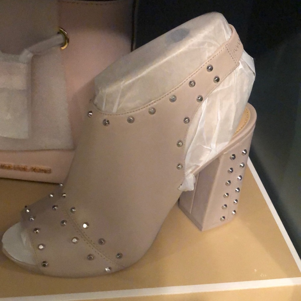 New mk astor booties.